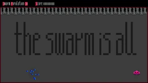 Original artwork from The Swarm Is All